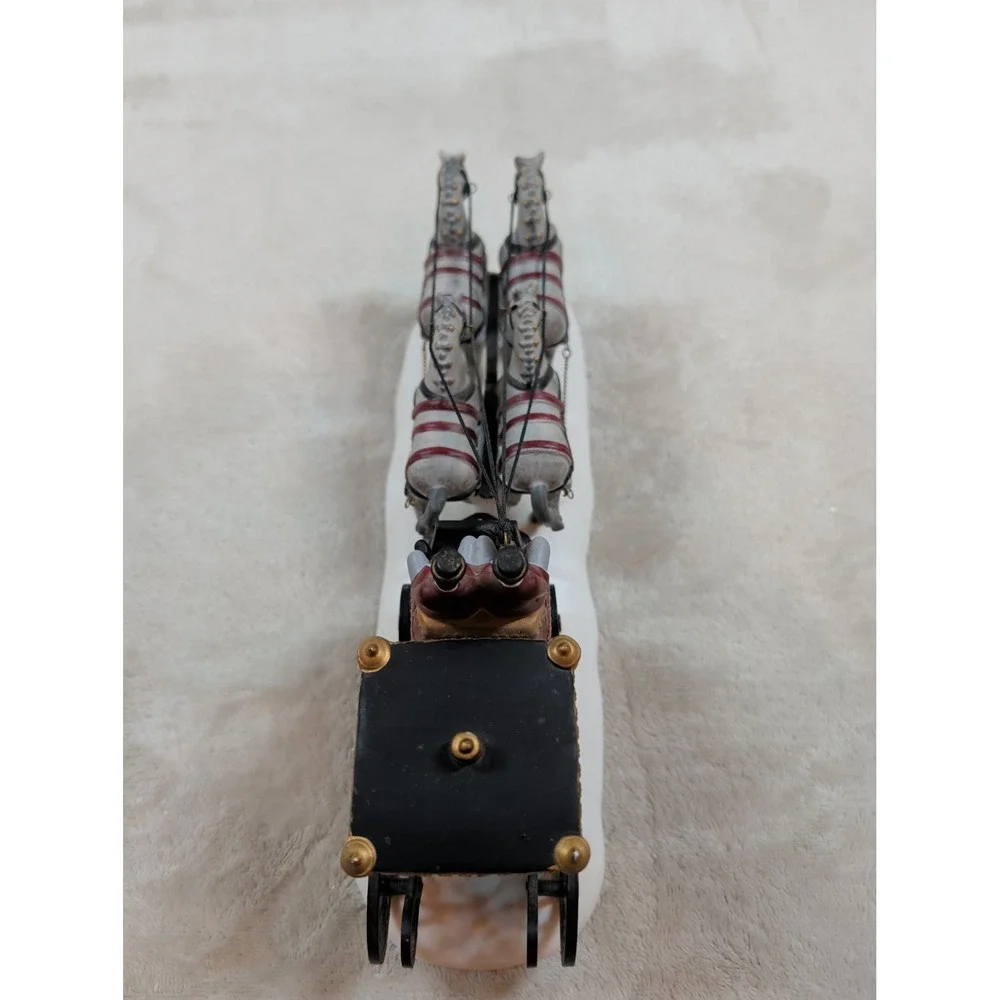 Dept 56 Heritage Village Royal‎ Coach Dickens Village Series Horse Carriage